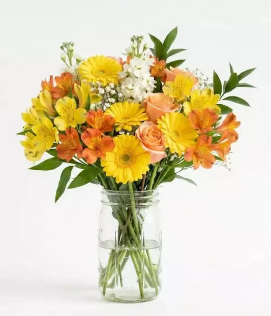 Never Tear Us Apart Celebration Roses Bouquet in Vase Geraldton